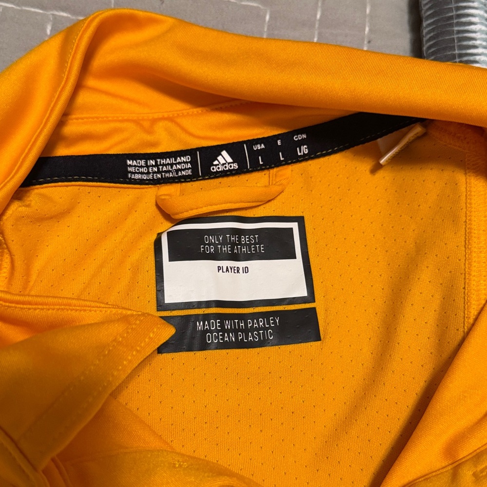 Adidas Arizona State University ASU Sun Devil Fitness Wellness Staff Polo Large - Picture 4 of 6